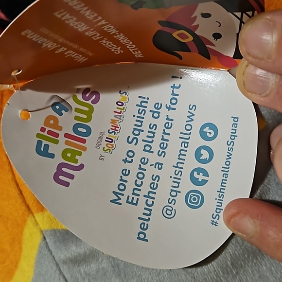 Squishmallow 12" Wexla The Witch And Johanna Flip-A-Mallow Halloween 2022 Black - Picture 10 of 10